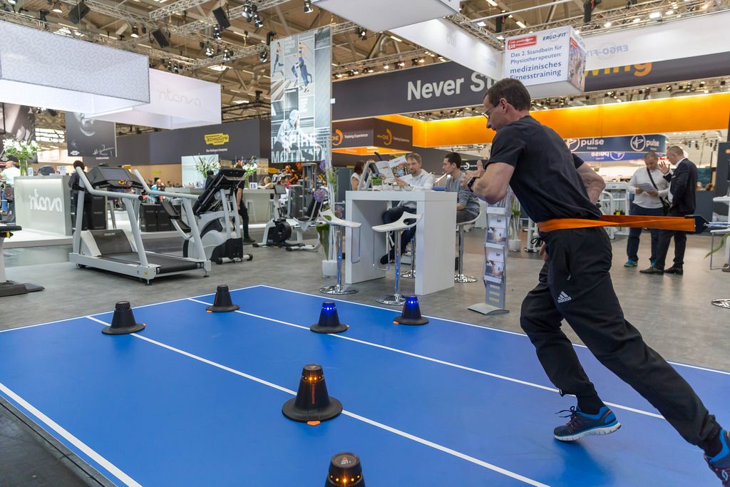 ivo TRAINER portable pull resistance system - FIBO Cologne 2018