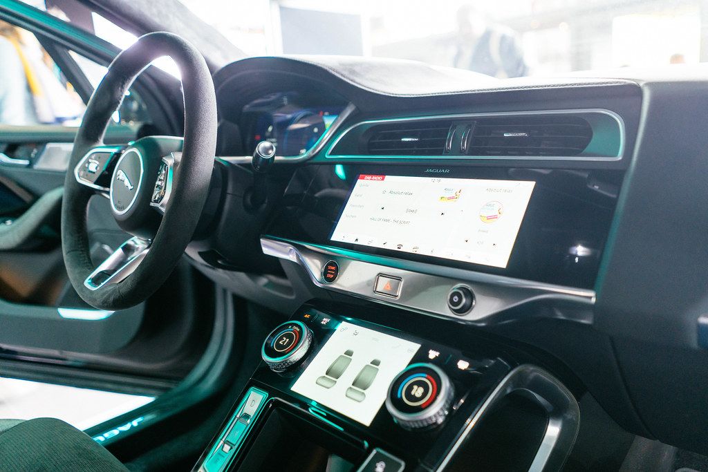 Jaguar i-Pace electric SUV interior