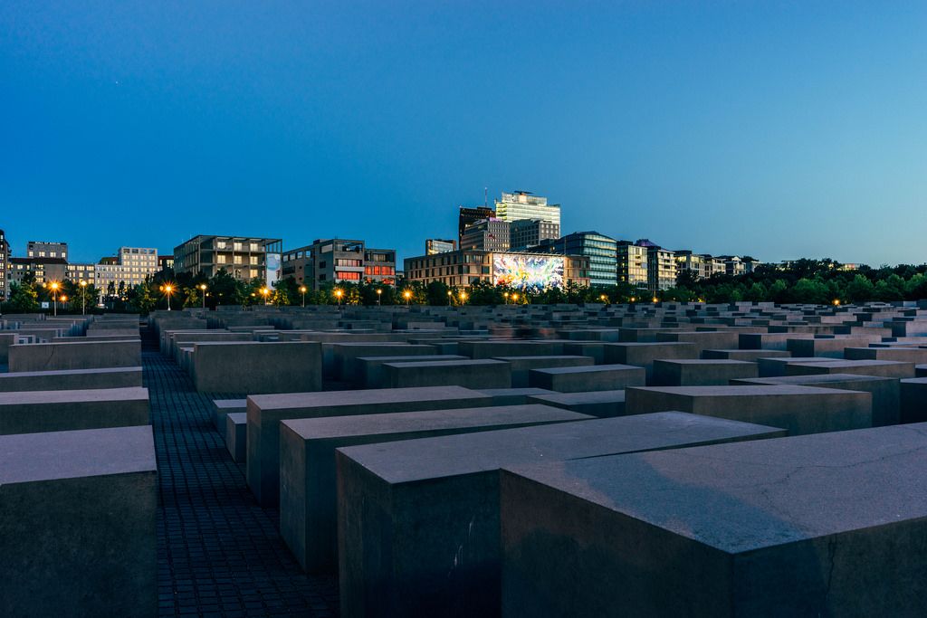 Jewish cemetery monument in Berlin