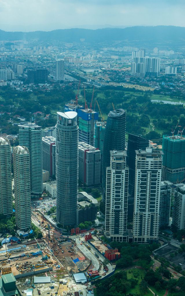 Kuala Lumpur City View from Petronas Twin Towers