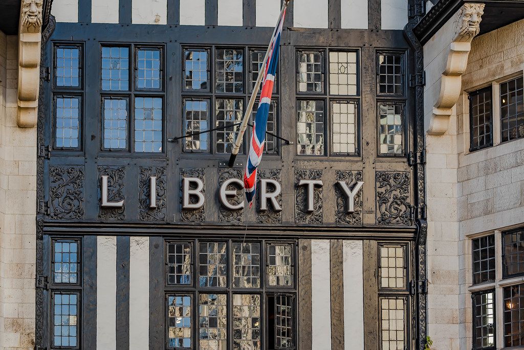Liberty Department Store, Great Marlborough Street, London, Engl. Angleterre, english.
