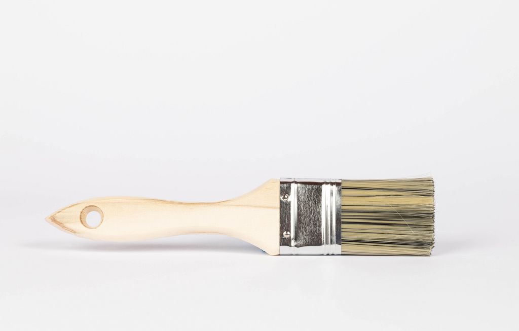 Paint brush isolated on white (Flip 2019) (Flip 2019) Flip 2019