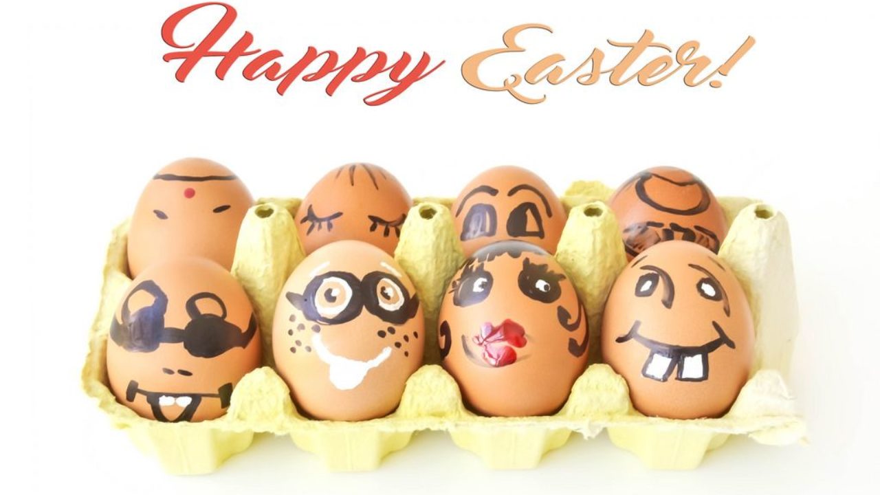 Painted Easter Eggs Happy Easter 18 Creative Commons Bilder