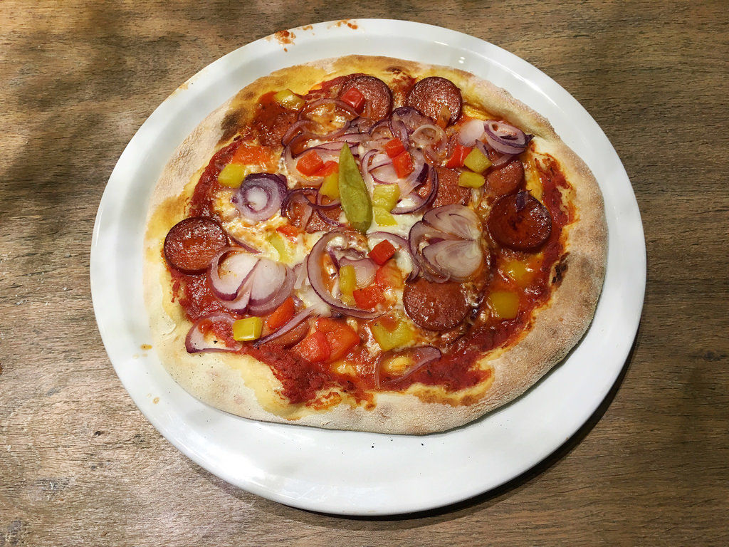 Pizza Diavolo im Vapiano