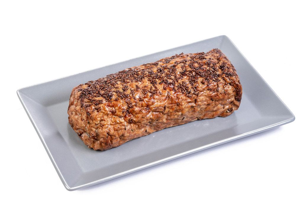 Pork and Chicken Meat Loaf with Cumin