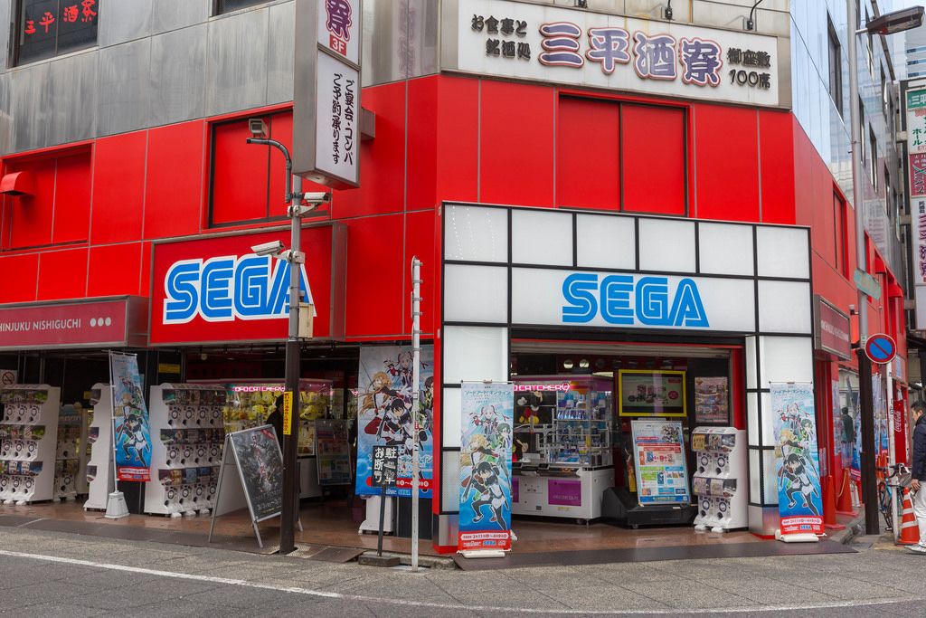 Sega Store in Tokyo