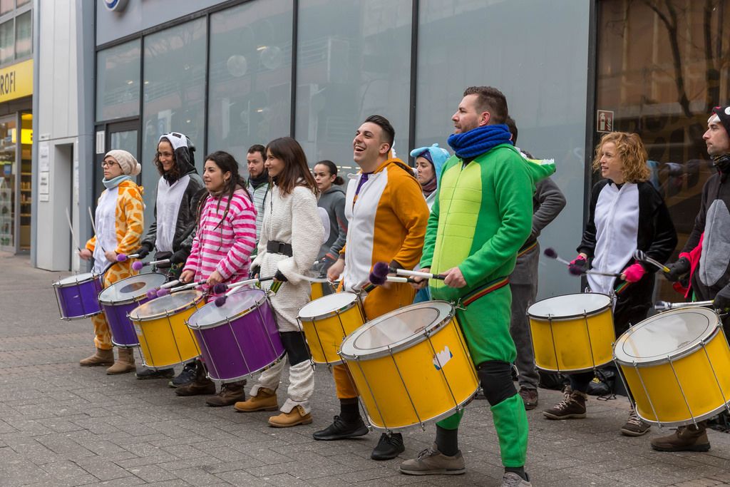 Spaß am Trommeln - Kölner Karneval 2018