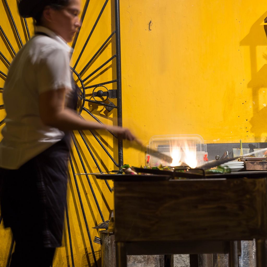 Straßenküche in Vietnam