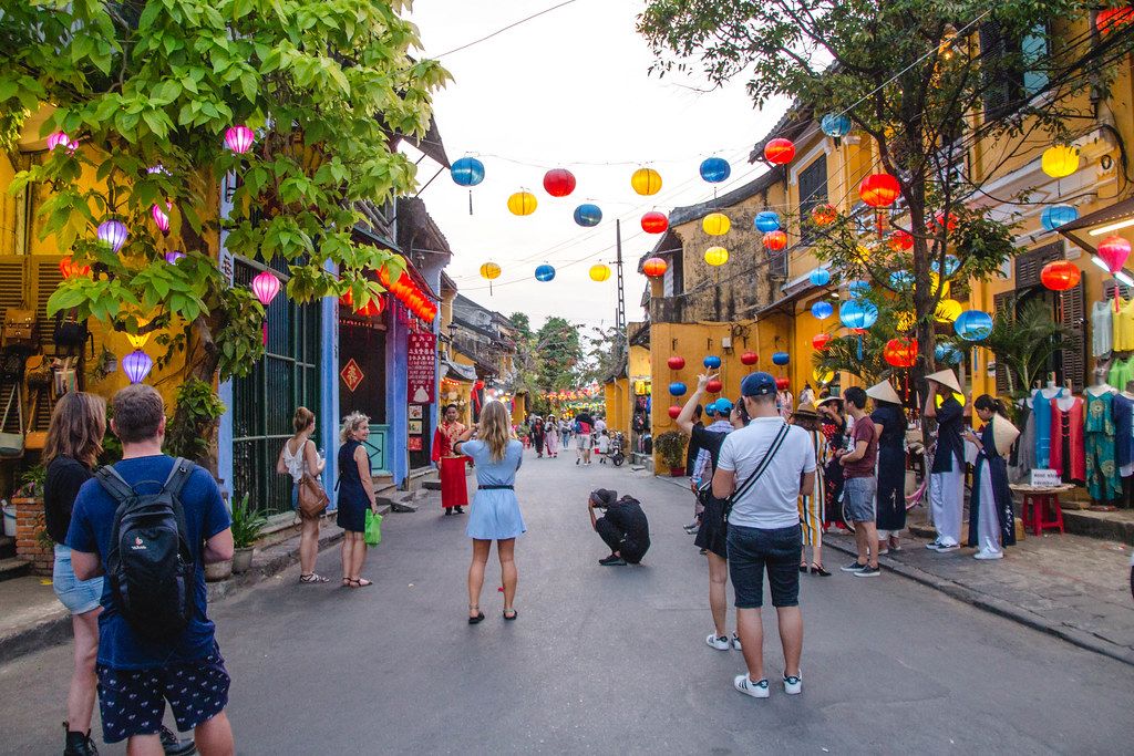 Street with Lantern in Hoi Ann Vietnam (Flip 2019)