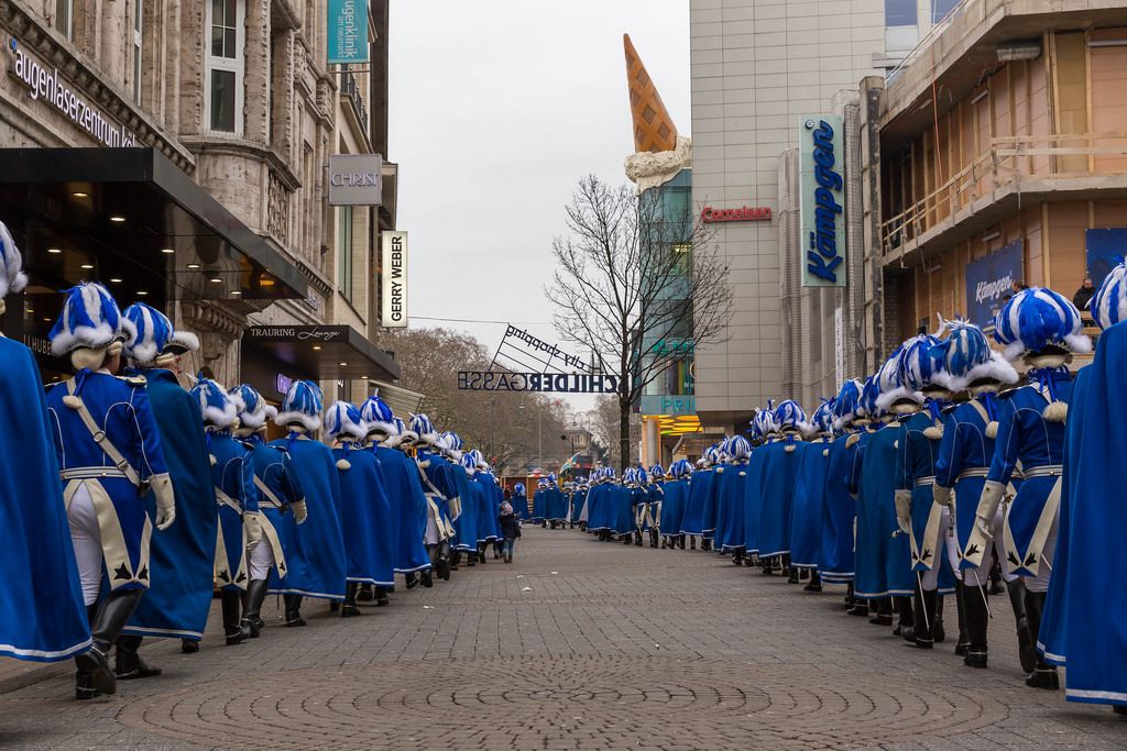 Traditionskorps Blaue Funken - Kölner Karneval 2018