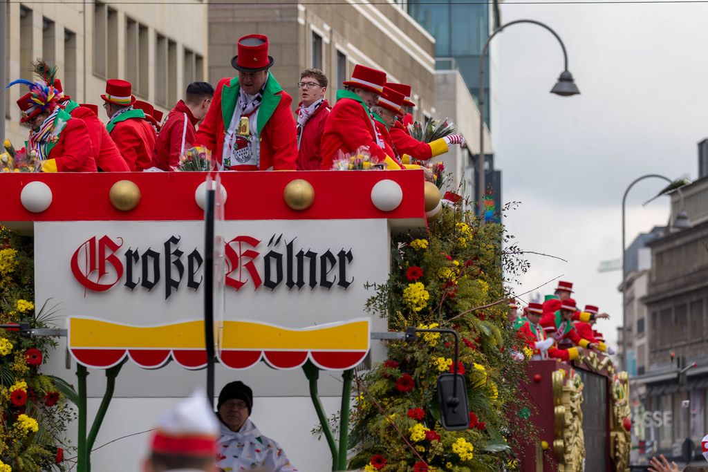 Wagen der Große Kölner Karnevalsgesellschaft 1882 - Kölner Karneval 2018