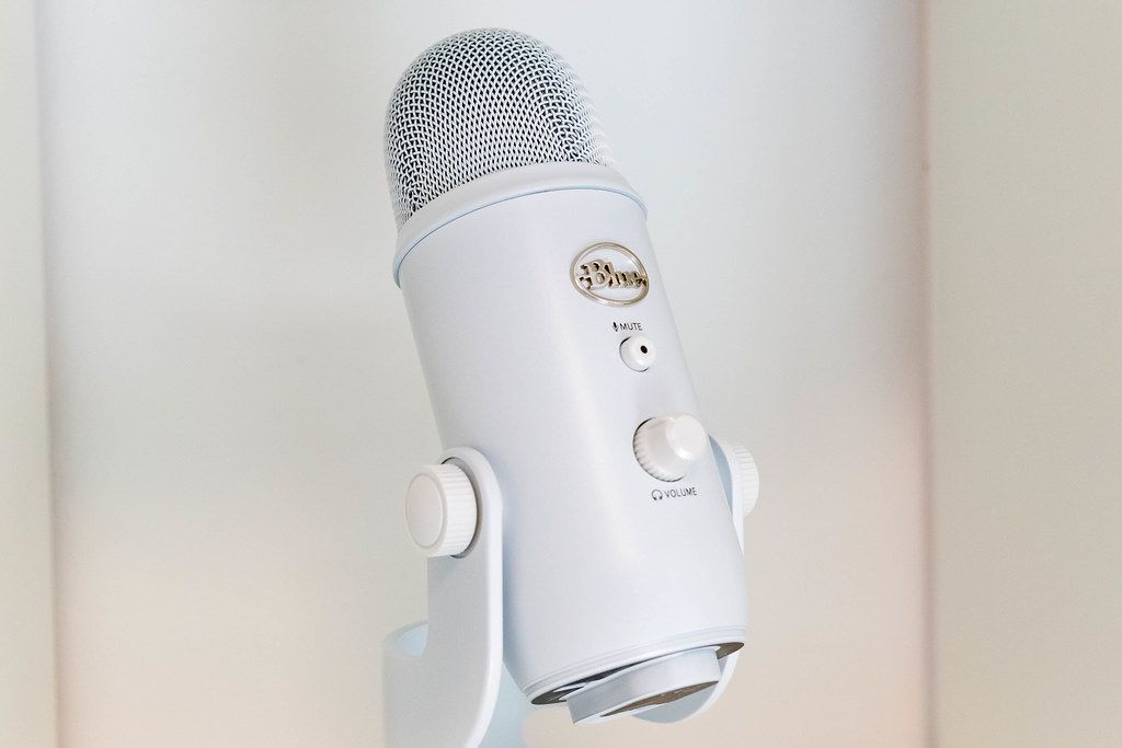 Best-selling professional multi-pattern USB microphone for studio-quality recordings: Yeti by Blue