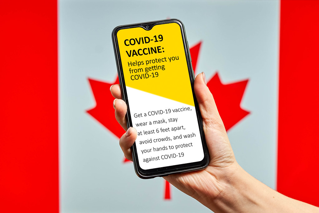 Canada launches a special application to inform citizens about the importance of vaccination from Covid