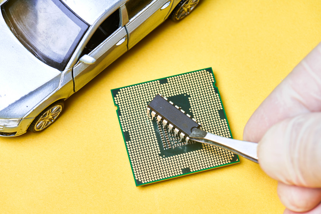 COVID-19 semiconductor microprocessor chip shortage has brought car industry to a halt