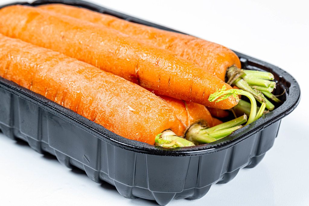 Fresh young carrots. Vegetables for a healthy diet