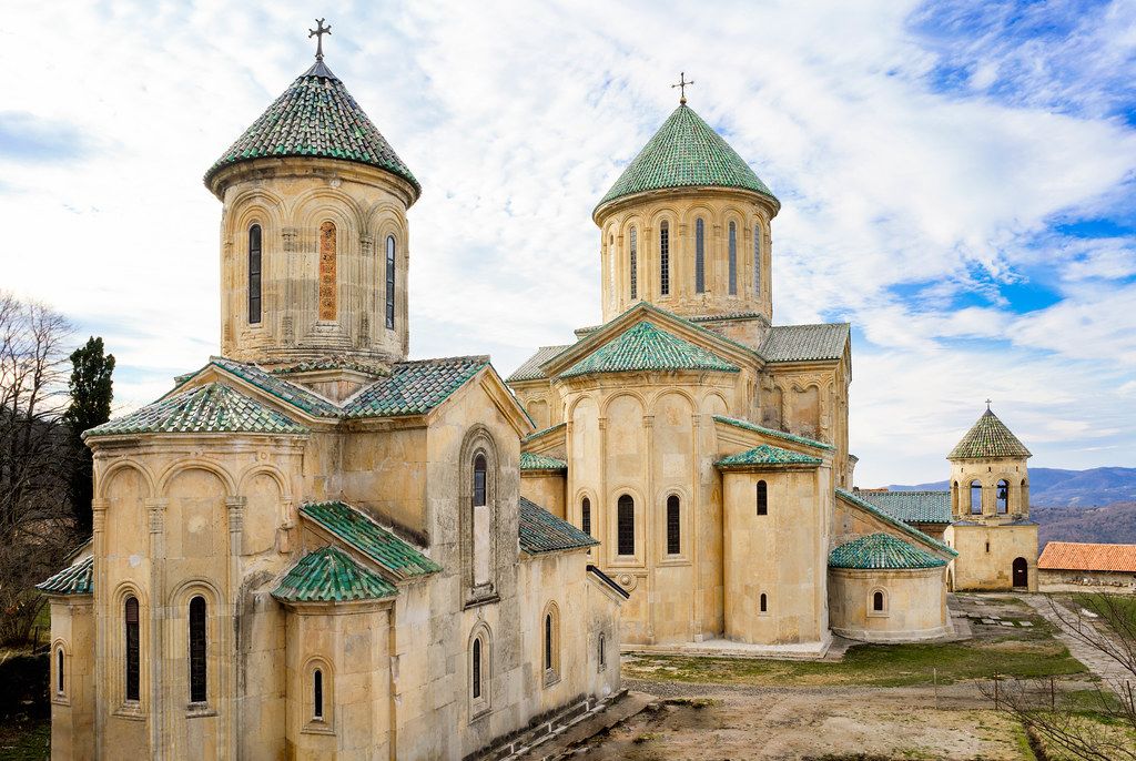 Gelati Monastery built in 1106 situated just out of town of Kutaisi in Georgia