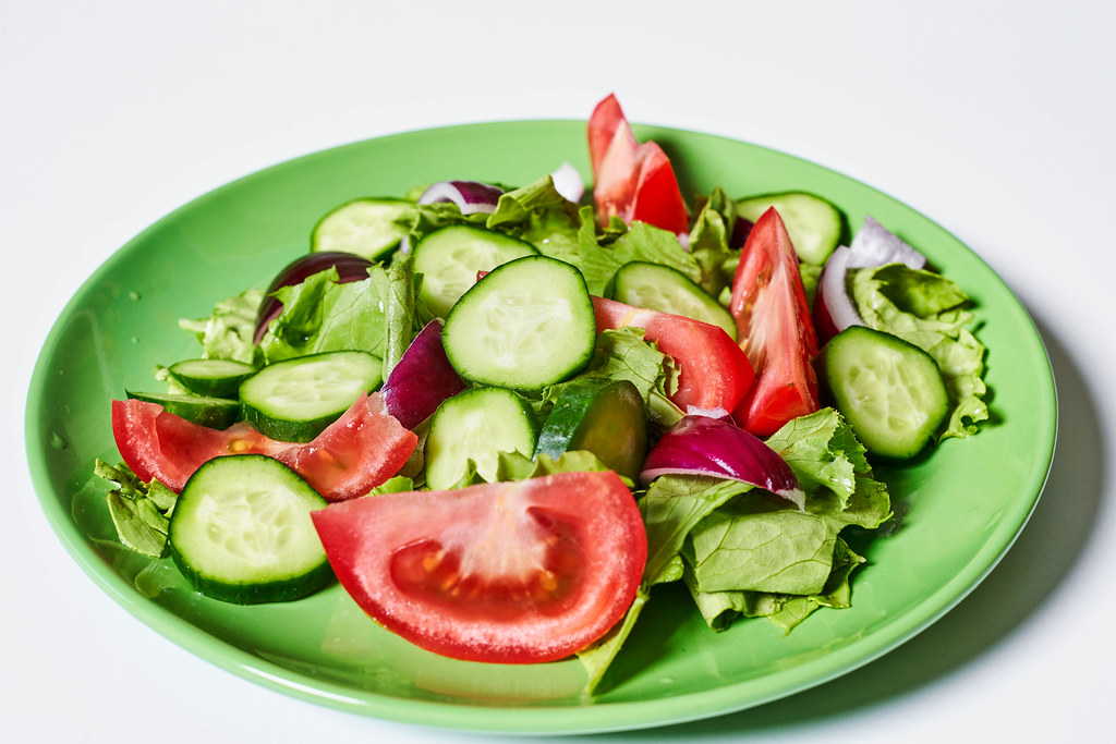 Healthy salad for dieting