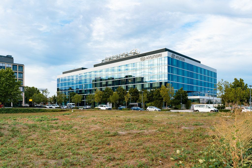 Hyundai AutoEver office building in Frankfurt, Germany