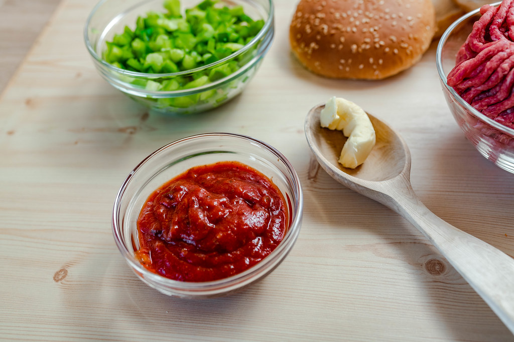 Ketchup CloseUp For Burger Recipe