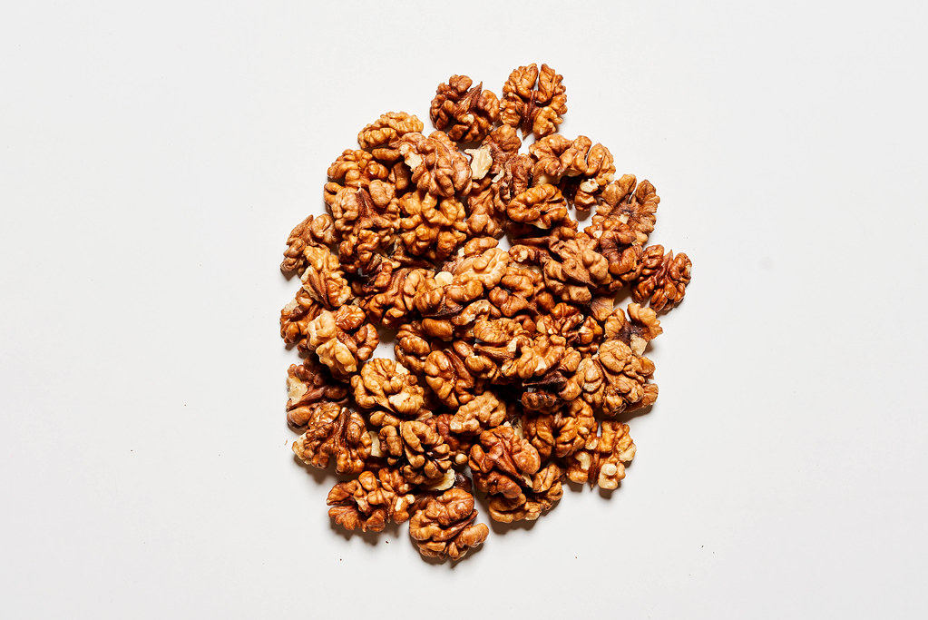 Pile of walnuts
