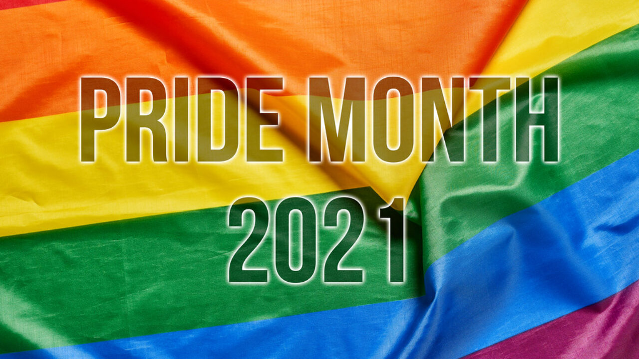 Pride month 2021 on the rainbow flag - Creative Commons Bilder