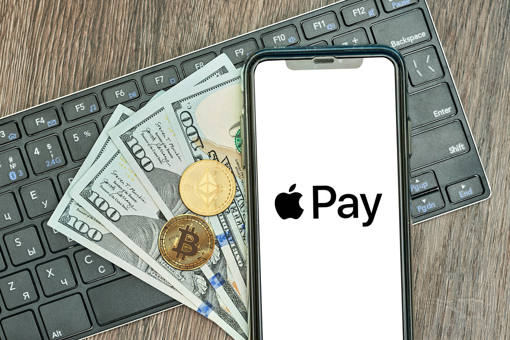 Purchasing crypto using apple pay