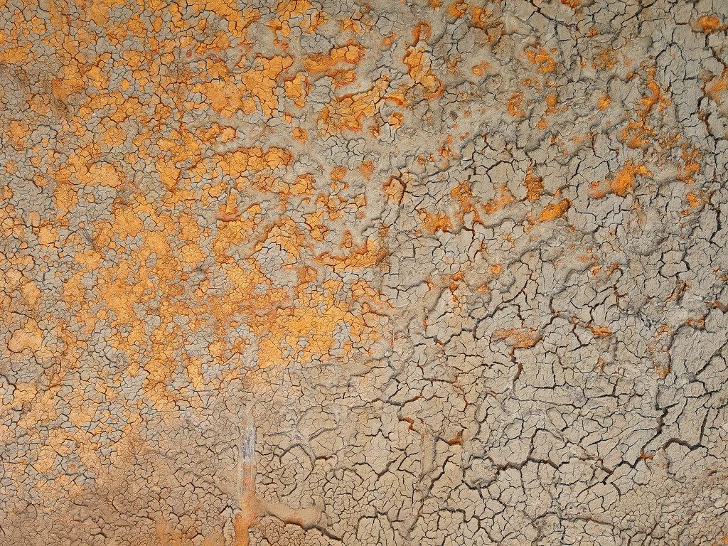 Textured Patterns Of Old Floor Surface