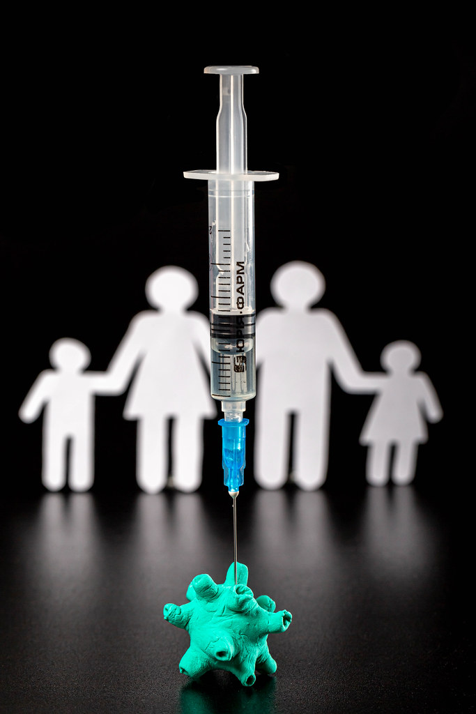 The concept of global vaccination and defeating the virus