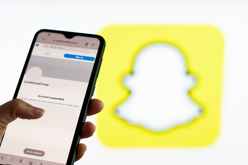 US President Donald Trump has been permanently banned from Snapchat