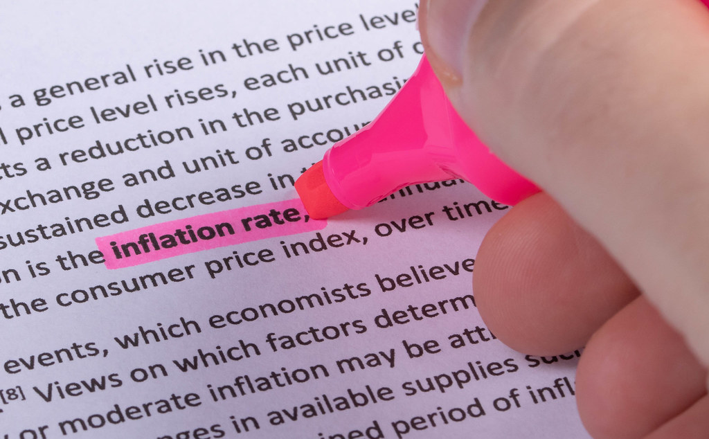 Word Inflation Rate highlighted with a pink marker