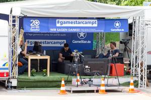 #gamestarcampt auf dem Gamescomcamp