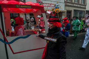 "Schwarzfahrer" an Karneval