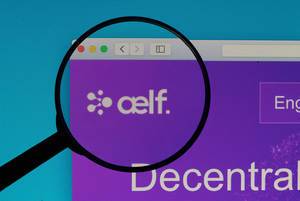 Aelf logo under magnifying glass