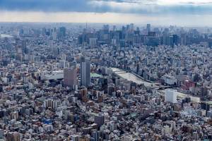 Aerial View from Tokyo Skytree