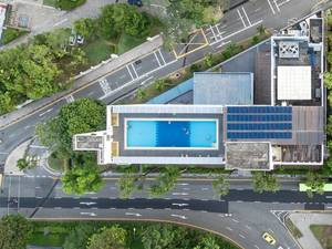 Aerial: YMCA Hotel Singapore