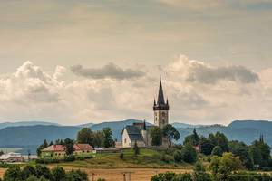 Alte Kirche in der Hohen Tatra Bergregion