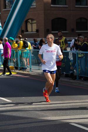 Andrew Davies (Marathon Finale) bei den IAAF Leichtathletik-Weltmeisterschaften 2017 in London