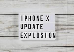 Apple: iPhone X nach Update explodiert