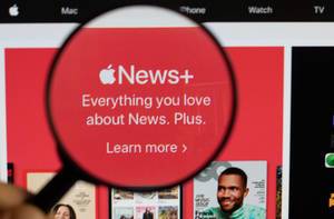 Apple News+ under magnifying glass