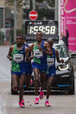 Arega Wolde Dawit führt ein Quartett auf Äthiopien an beim Frankfurter Marathon