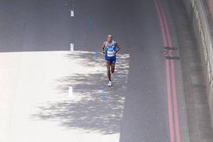 Augustus Maiyo (Marathon Finale) bei den IAAF Leichtathletik-Weltmeisterschaften 2017 in London
