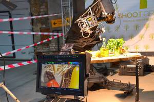 Automatische Fokussierungsanlage für Eine Videokamera: Food Fotografie