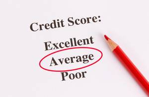 Average Credit Score result
