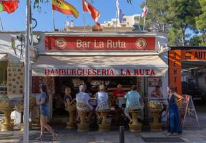 Bar la Ruta - Hamburger-Imbiss auf Mallorca