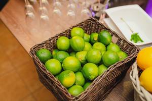 Basket Of Limes On The Table (Flip 2019)