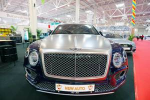Bentley Bentayga luxurious car at Bucharest Auto Show 2019 SAB