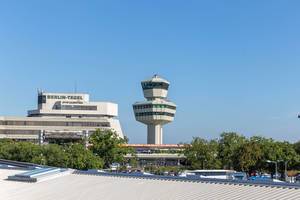 Berlin Tegel Airport with control tower