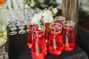 Berry Juice Water On Formal Table (Flip 2019)