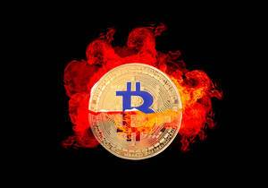 Bitcoin on fire