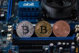 Bitcoins with computer parts
